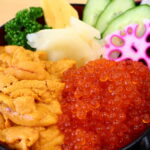 いわき市　今が旬！　新鮮な「うに・いくら丼　海鮮丼」が激安！塩屋埼灯台下　お食事処「山六観光」